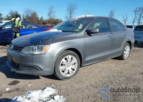 2012 Volkswagen Jetta 2.5L Se from USA, damaged, VIN 3VWDP7AJ2CM381099